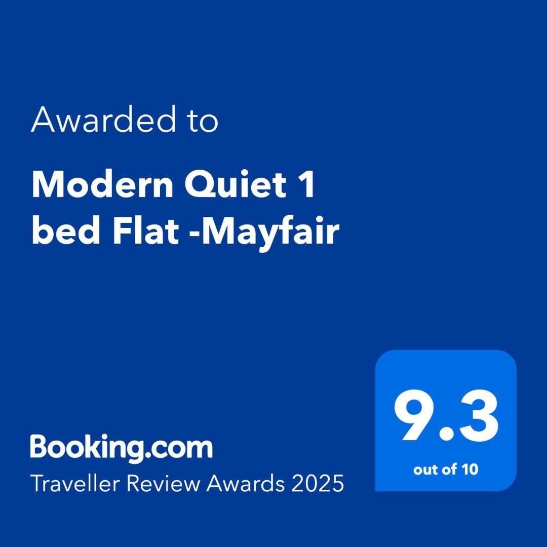 Modern Quiet 1 Bed Flat -Mayfair London Eksteriør bilde